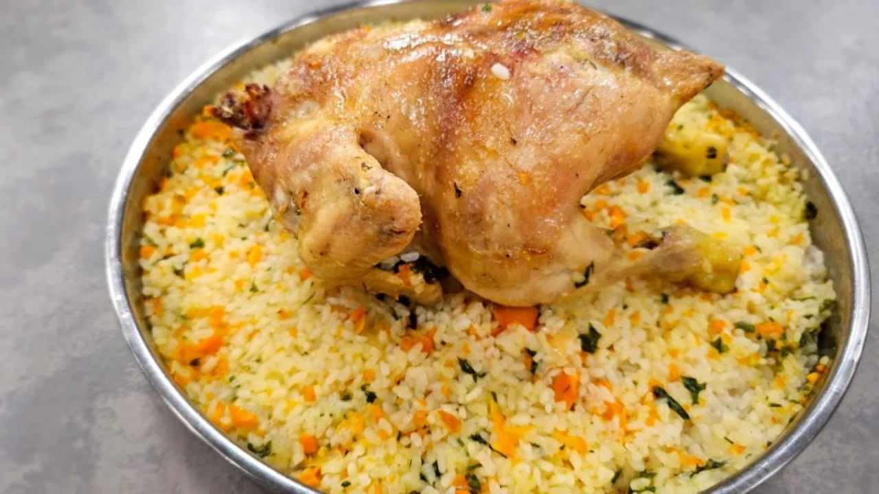 Pulë me pilaf